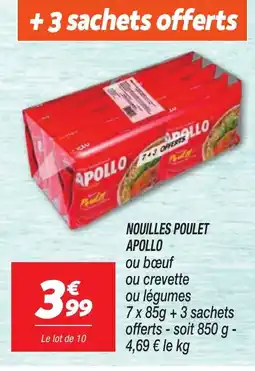 APOLLO NOUILLES POULET