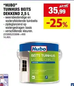 Hubo “HUBO” TUINHUIS BEITS DEKKEND 2,5 L aanbieding