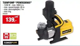 Hubo TUINPOMP “POWXG9565” aanbieding