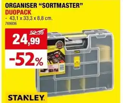 Hubo ORGANISER “SORTMASTER” DUOPACK aanbieding