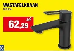 Hubo WASTAFELKRAAN aanbieding