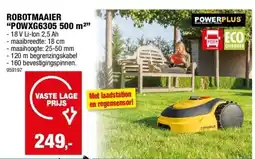 Hubo ROBOTMAAIER “POWXG6305 500 m²” aanbieding