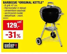 Hubo BARBECUE “ORIGINAL KETTLE” aanbieding