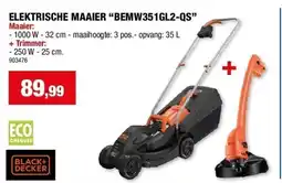 Hubo ELEKTRISCHE MAAIER “BEMW351GL2-QS” aanbieding