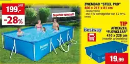 Hubo ZWEMBAD “STEEL PRO” aanbieding