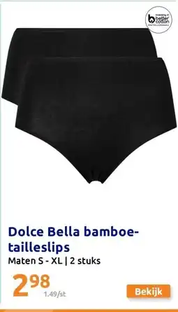 Action Dolce Bella bamboe-tailleslips aanbieding