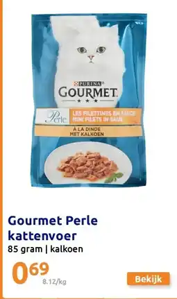Action Gourmet Perle kattenvoer aanbieding