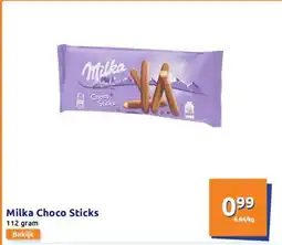 Action Milka Choco Sticks aanbieding