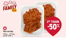 Delhaize Pita van kip aanbieding