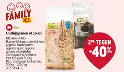 Delhaize Ontbijtgranen of zaden aanbieding