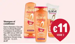Delhaize Elseve Shampoo of conditioner aanbieding
