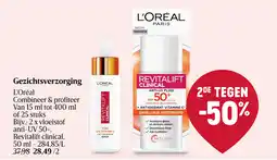 Delhaize L'Oréal Gezichtsverzorging aanbieding