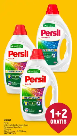 Delhaize Persil Wasgel aanbieding