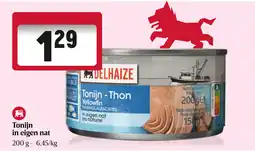 Tonijn in eigen nat 200g