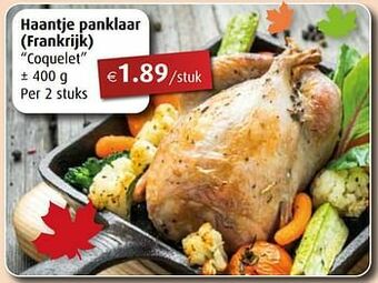 Aronde Haantje panklaar aanbieding