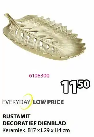 Jysk Bustamit decoratief dienblad aanbieding