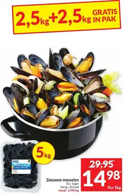 Zeeuwse mosselen 5kg