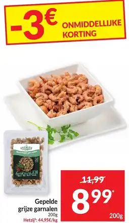 Intermarché Gepelde grijze garnalen 200g aanbieding