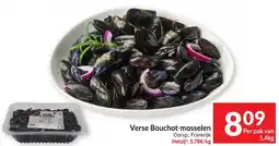 Intermarché Verse Bouchot-mosselen 1.4 kg aanbieding