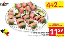 Brochettes van de chef