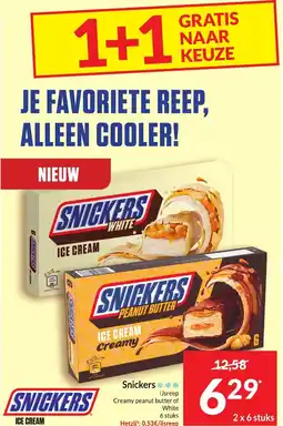 Snickers 2 x 6 stuks
