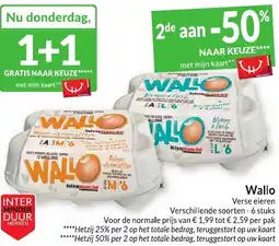 Intermarché Wallo Verse eieren aanbieding