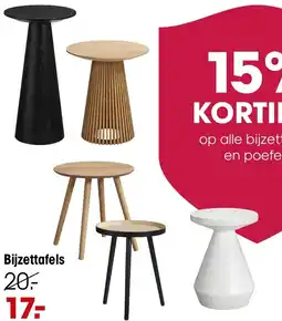 Bijzettafels
