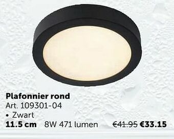 Zelfbouwmarkt Plafonnier rond aanbieding