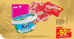Carrefour Gamma kaas Kiri, Babybel en Mini-Babybel aanbieding