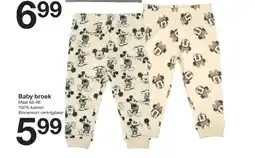 Zeeman Baby broek aanbieding