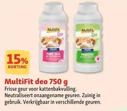 Maxi Zoo MultiFit deo 750 g aanbieding