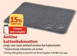 Maxi Zoo AniOne kattenbakmatten aanbieding
