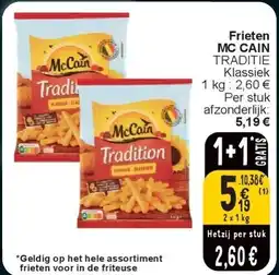 Cora Frieten MC CAIN aanbieding