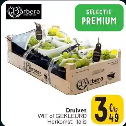 Cora Druiven aanbieding