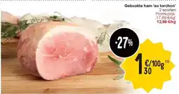 Cora Gekookte ham ‘au torchon’ aanbieding