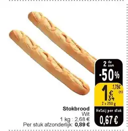 Cora Stokbrood aanbieding