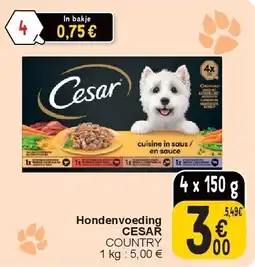 Cora Hondenvoeding CESAR aanbieding