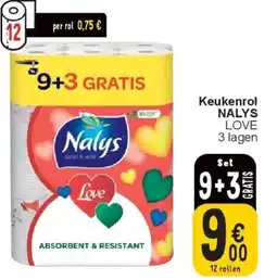 Cora Keukenrol NALYS aanbieding
