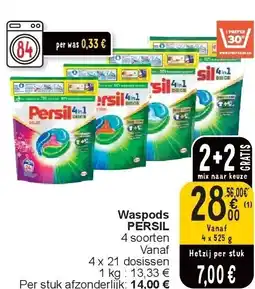 Cora Waspods PERSIL aanbieding