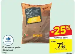 Carrefour Frietaardappelen Carrefour aanbieding