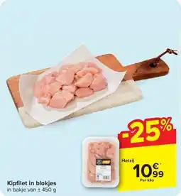 Carrefour Kipfi let in blokjes aanbieding
