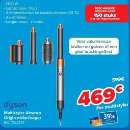 Carrefour Multistyler Airwrap Origin nikkel/koper aanbieding