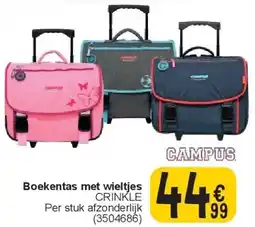 Cora Boekentas met wieltjes aanbieding
