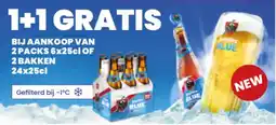 BIJ AANKOOP VAN 2 PACKS 6x25cl OF 2 BAKKEN 24x25cl