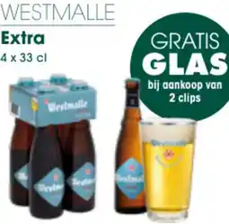 Prik en Tik WESTMALLE Extra 4 x 33 cl aanbieding