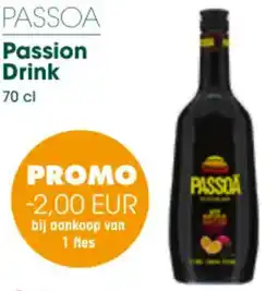 Prik en Tik PASSOA Passion Drink 70 cl aanbieding