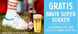 BIJ AANKOOP VAN 1 BAK (24X25CL) BAVIK SUPER PILS