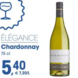 Prik en Tik ÉLÉGANCE Chardonnay 75 cl aanbieding