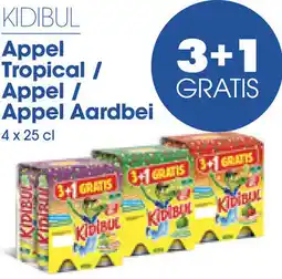 Prik en Tik KIDIBUL 4 x 25 cl aanbieding