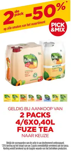 Prik en Tik FUZE TEA aanbieding